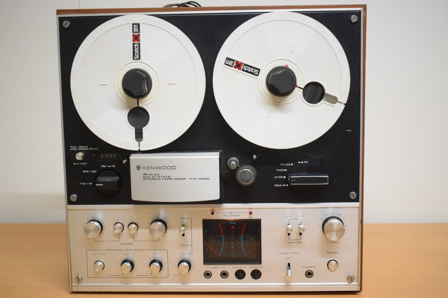 Kenwood KW-5066 Tape Recorder  			